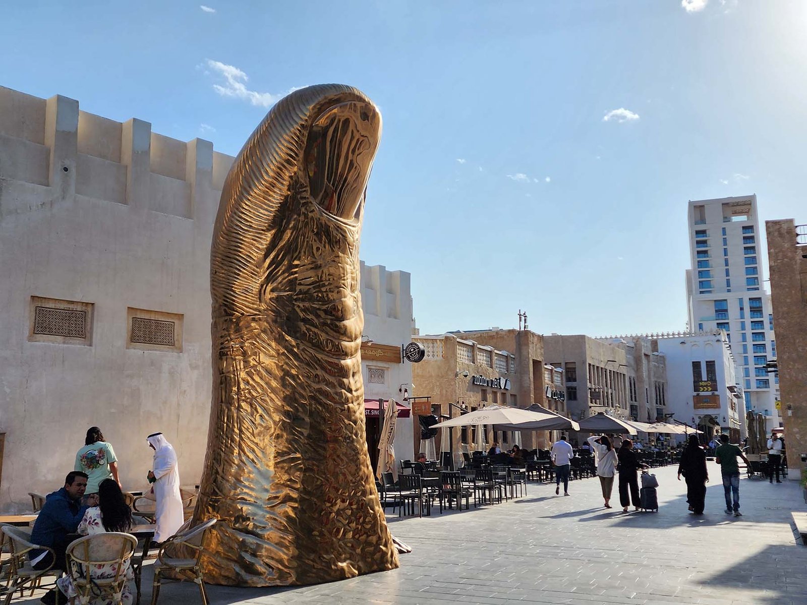 O que vestir em Doha no Catar O que vestir em Doha no Catar