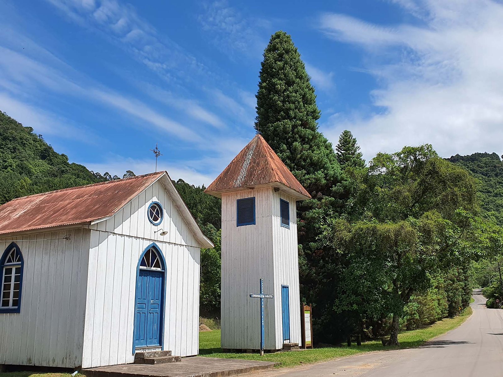 Capela de São Valentim, Vale do Quilombo, Gramado Capela de São Valentim, Vale do Quilombo, Gramado
