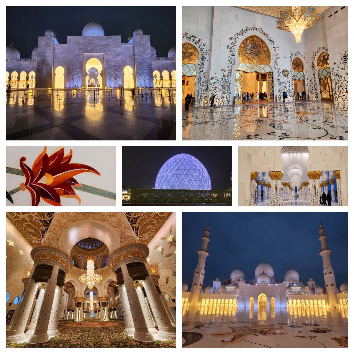 Mesquita Sheik Zayed em Abu Dhabi, EAU Mesquita Sheik Zayed em Abu Dhabi, EAU