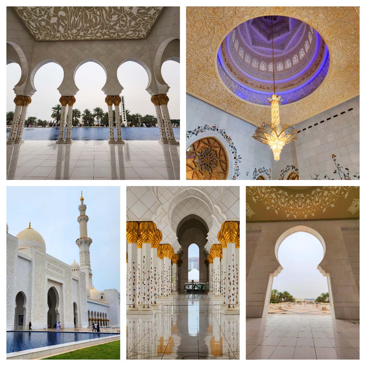 Mesquita Sheik Zayed em Abu Dhabi, EAU Mesquita Sheik Zayed em Abu Dhabi, EAU