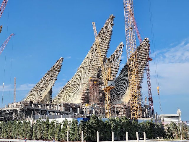 Museu Zayed em construção Museu Zayed em construção
